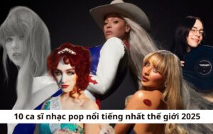 ca sĩ nhạc pop nổi tiếng thế giới