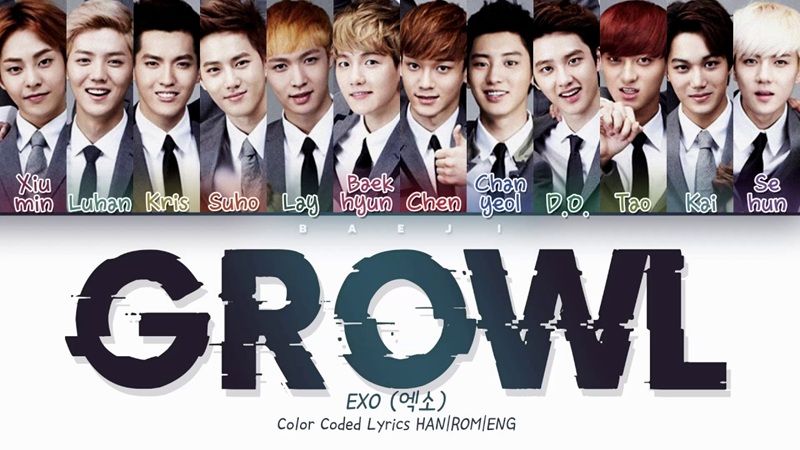 Những bài hát Kpop hay nhất mọi thời đại - Growl